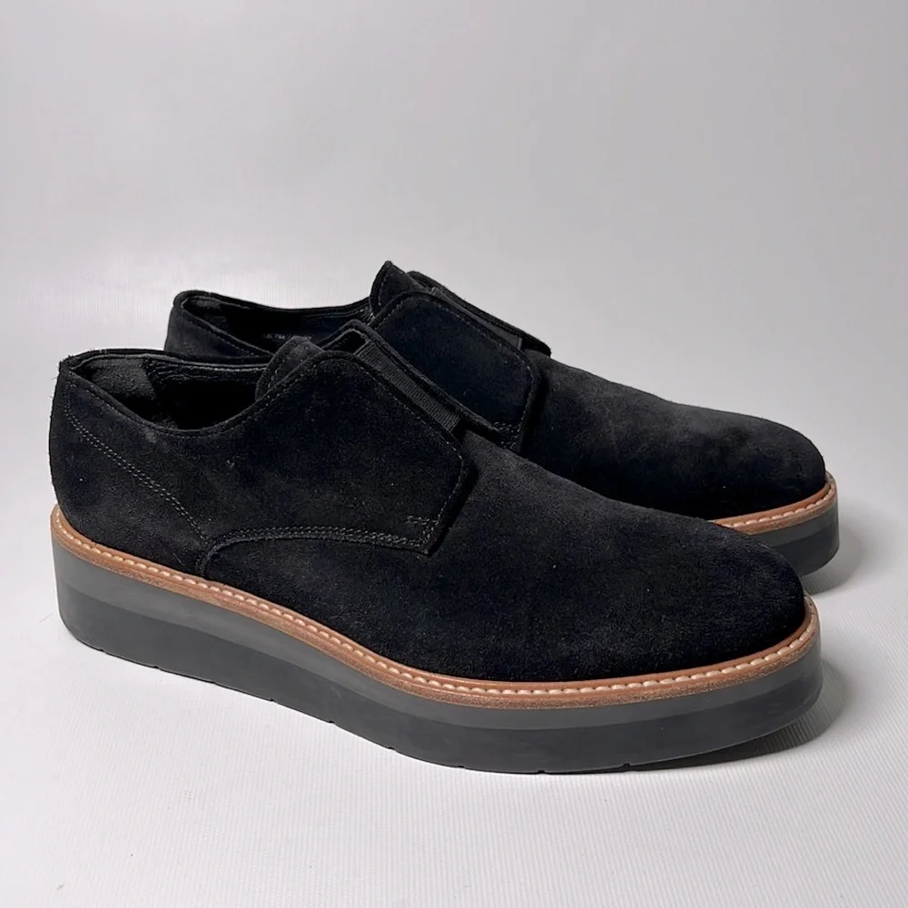 Vince Suede Flatform Oxfords - sz 7